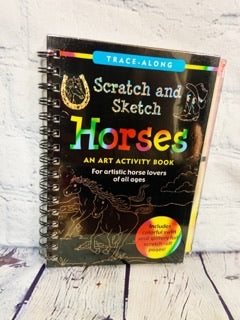 Scratch & Sketch Horses