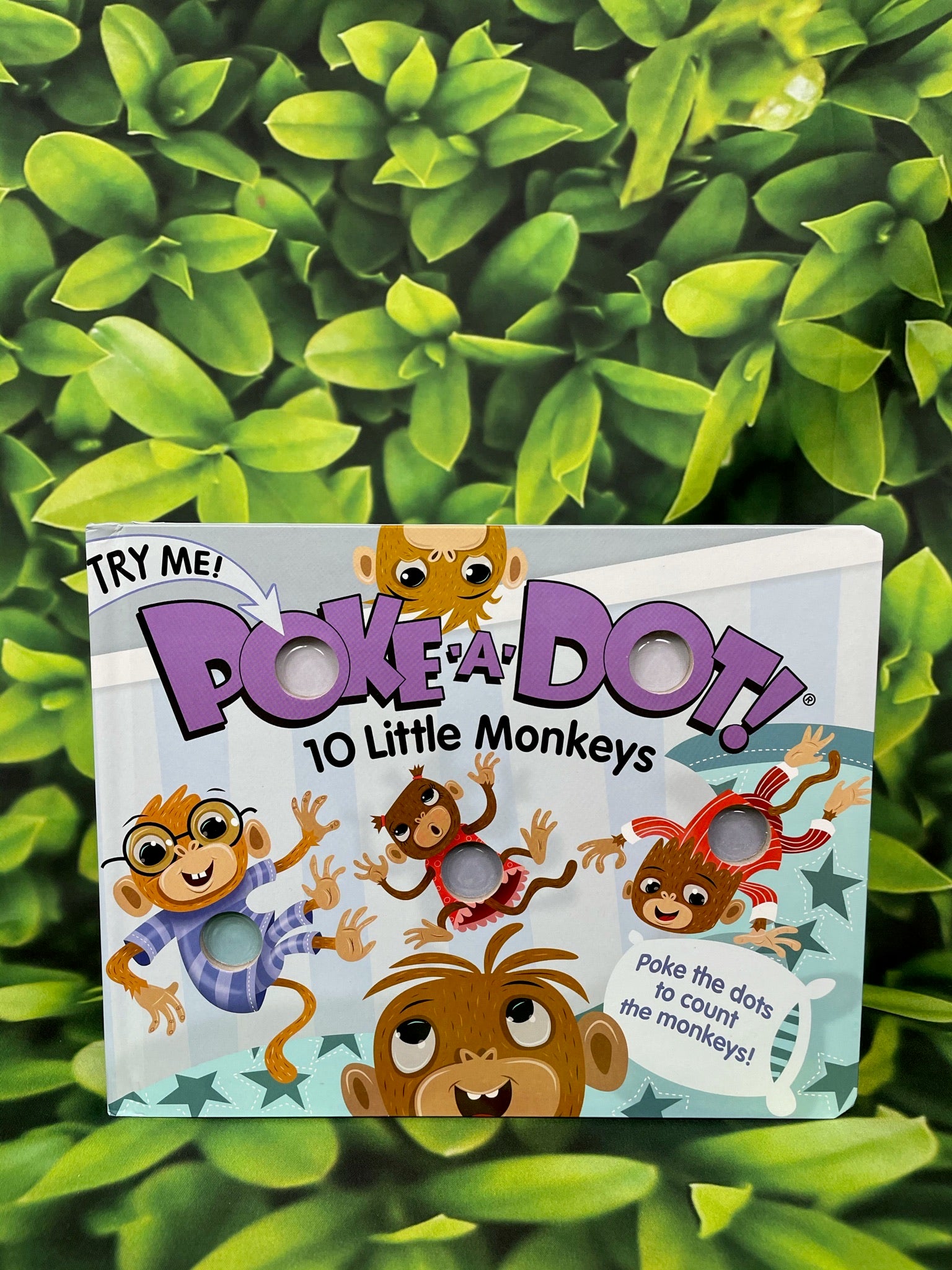 Poke-A-Dot Book 10 Little Monkeys
