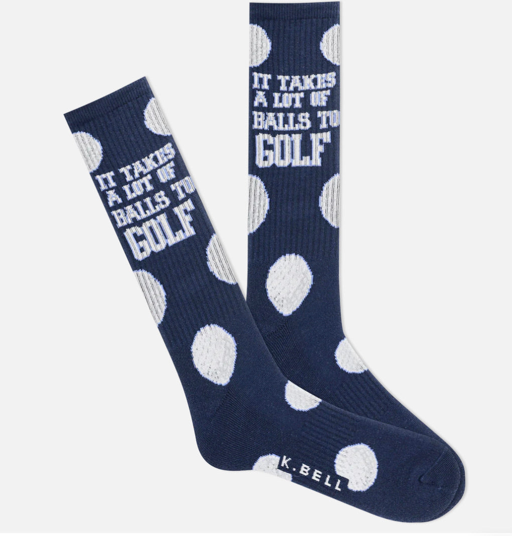 It Takes A Lot Of Balls To Golf Socks
